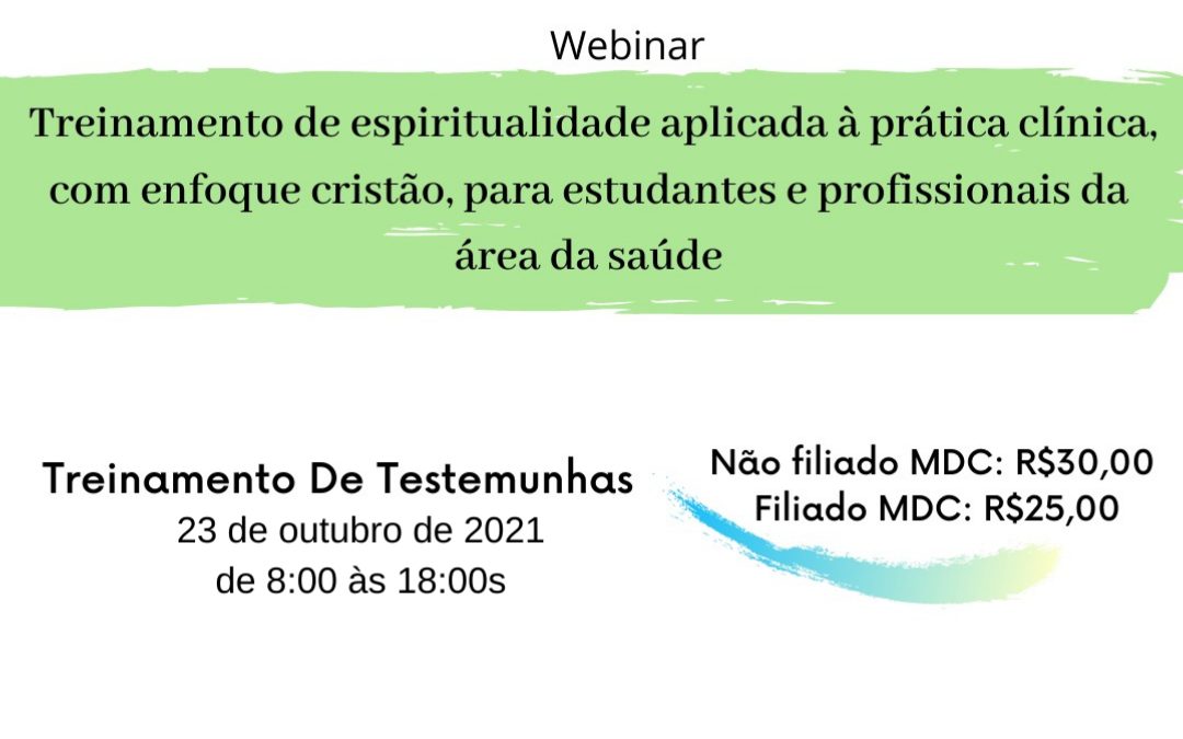 Treinamento Saline Process - Testemunhas - Outubro 2021